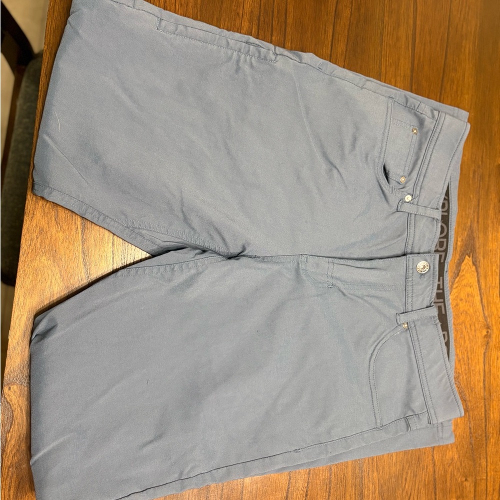 Men's Light Slate Blue Chino Shorts - Casual Everyday